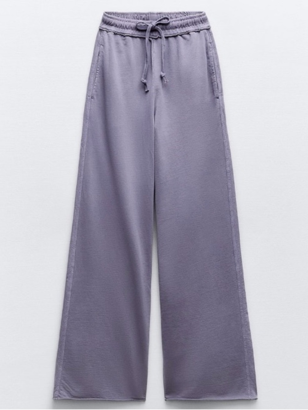 Zara- Wide-Leg Drawstring  Pants